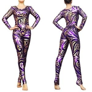Catsuit/bodysuit for dance, aerial, gymnastics, acrobatics, contortion, etc.